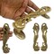 Decorative Antique Peacock Design Door Pull Handles 7 Inch Pair of 2 Brass Cabinet Handle Knobs for Door, Drawer, Shelf, Wardrobe, Almirah Housewarming Gift